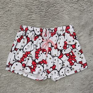 Hello Kitty super soft drawstring sleep shorts size S/M